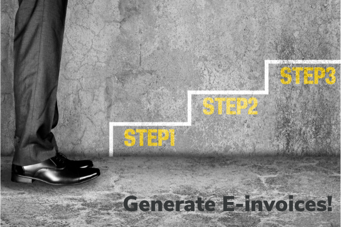 Step by Step Guide to Create E-invoices